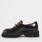 Кожаные лоферы Donna Soft/Mot-Cle 2757 черные