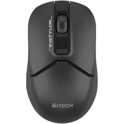 Мышь Мышь A4Tech Fstyler FG12S черный оптическая (1200dpi) silent беспроводная USB (3but)