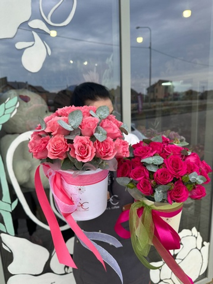 Коробочки кустовой розы(на ваш выбор цвет роз)