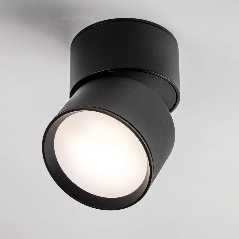 215837 Светильник ACUTO LED 9W 660LM 120G ЧЕРНЫЙ 3000/4000/6000K