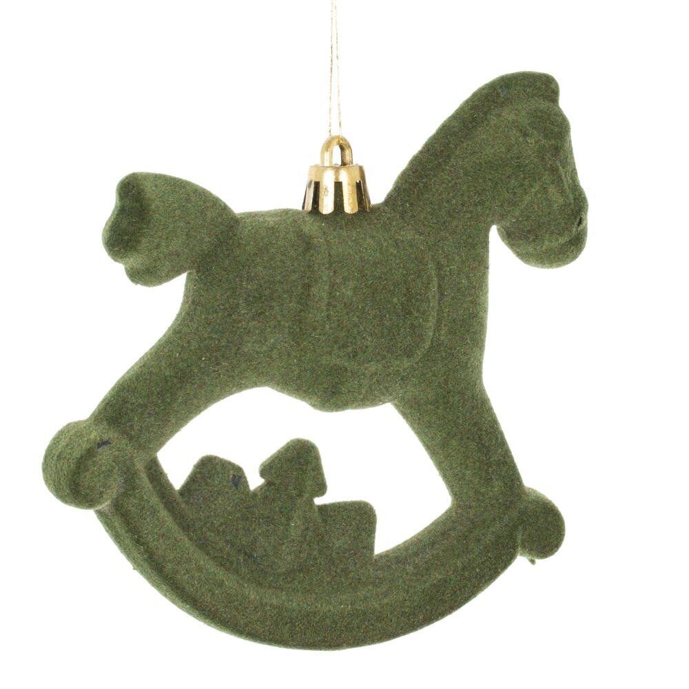 GAEM Набор из 2шт, Украшение новогоднее "Лошадка", L10 W5 H11 см