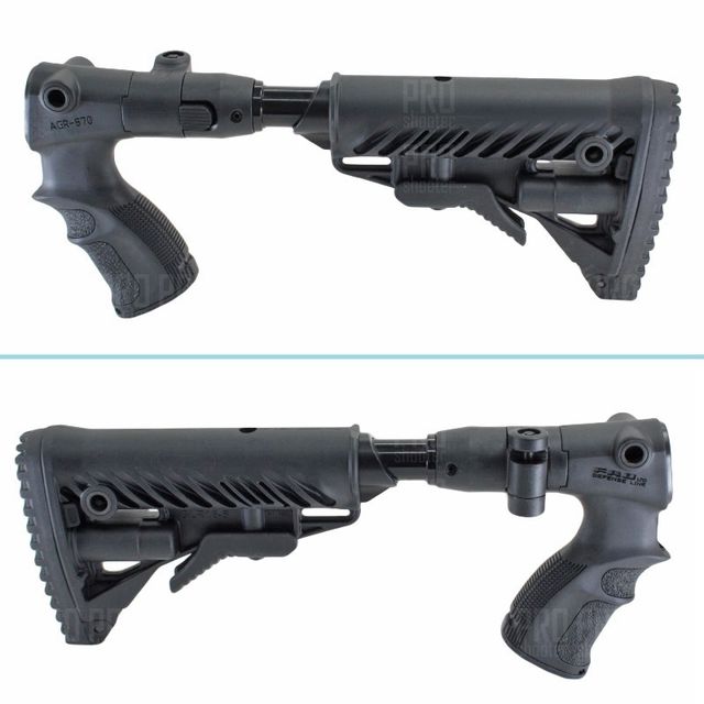 Телескопический приклад на Remington, Fab Defense