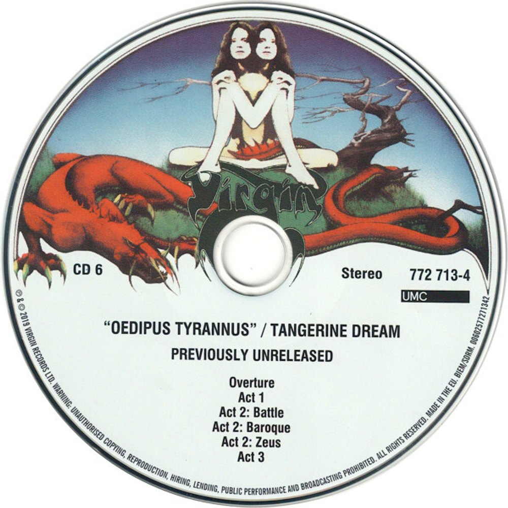 Tangerine Dream / In Search Of Hades: The Virgin Recordings 1973-1979(16CD+2Blu-ray)
