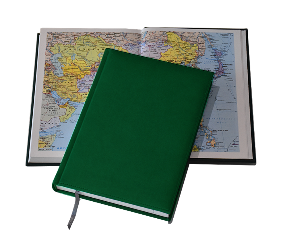 Ежедневник Lediberg Tucson Зелёный