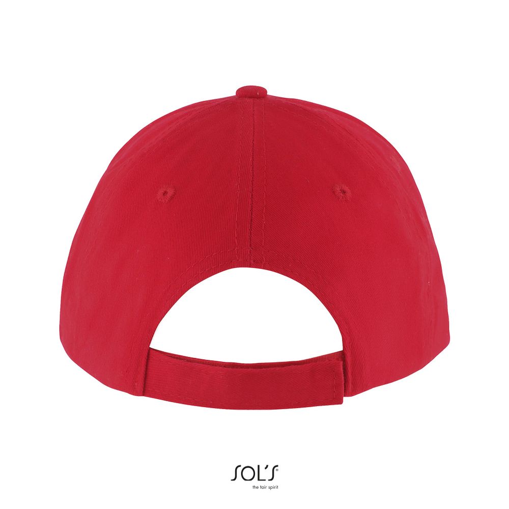 Бейсболка SOLAR, 6 клиньев