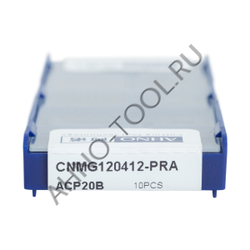 Пластина твердосплавная ISO CNMG120412-PRA ACP20B AHNO по стали, получистовая