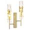 Бра Crystal Lux Primavera AP2 Gold