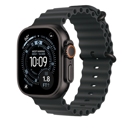 Умные часы Apple Watch Ultra 3 49mm Black Ti Black Ocean Band (MF0J4)