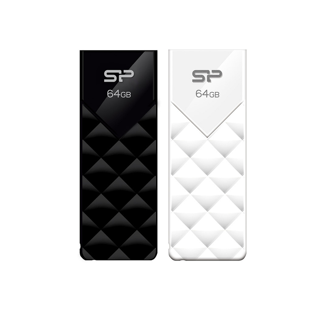 Флэш Диск Silicon Power USB Drive 64Gb Ultima U03 SP064GBUF2U03V1W {USB2.0, White}