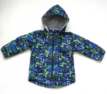 Ветровка на флисе для мальчиков 110-116 2418-07 (Ириска)