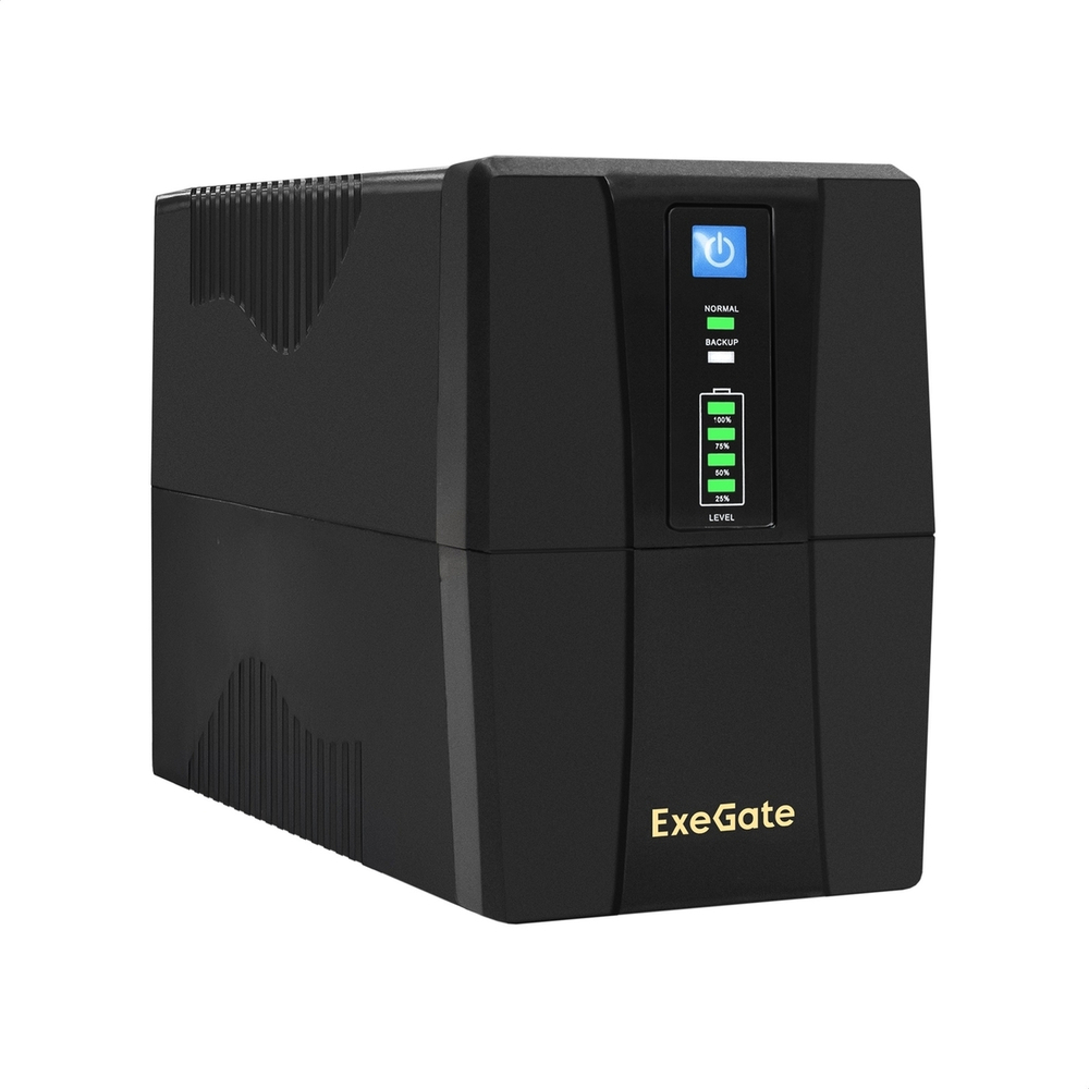 Источник бесперебойного питания  Exegate Power Back BNB-1000.LED.AVR.2SH