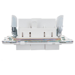 SKANDY Выключатель 3-клавишный 10А SK-V11W арктический белый IEK