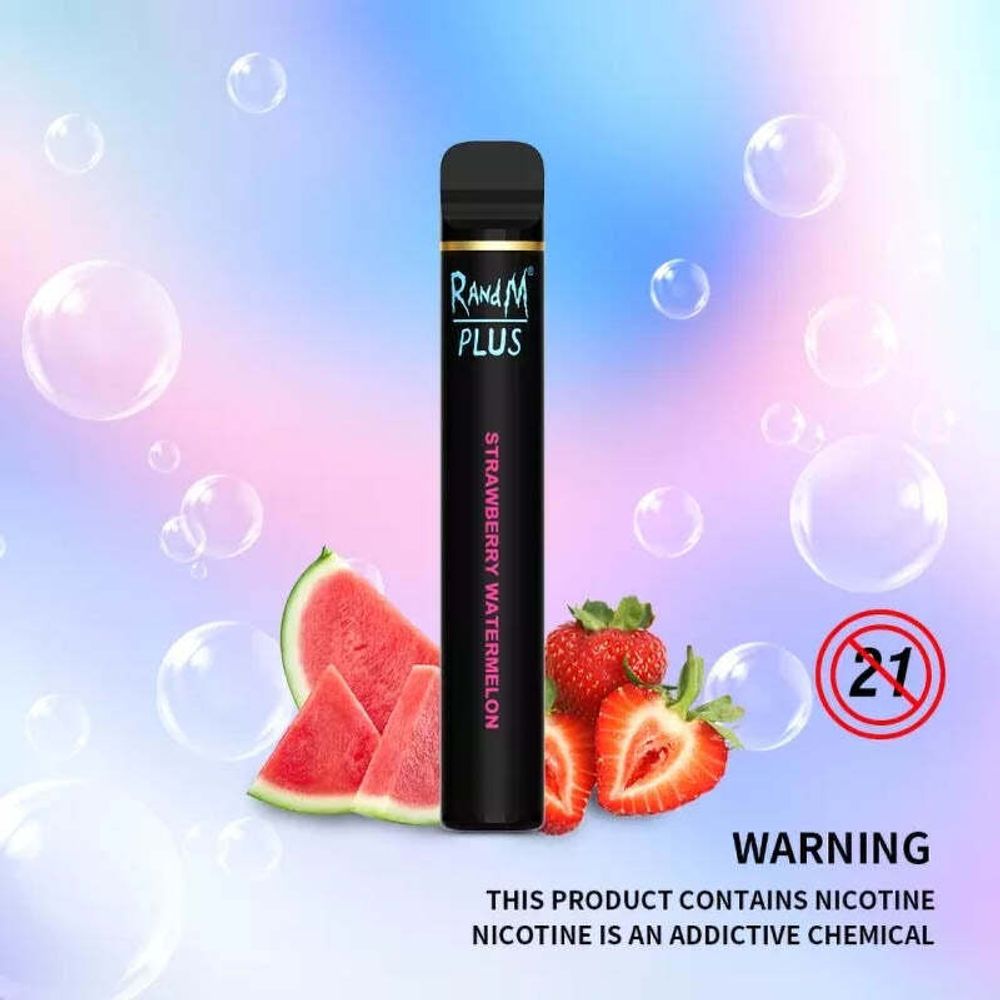 RandM 800 Plus - Straberry Watermelon (2% nic)