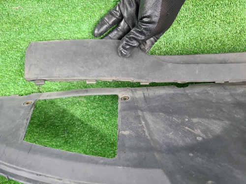 Юбка переднего бампера VW Touareg 2 NF (2014-2018)