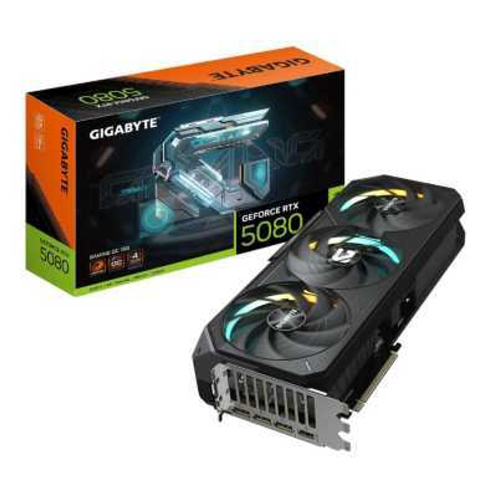 Видеокарта GigaByte nVidia GeForce RTX 5080 16Gb GV-N5080GAMING OC-16GD
