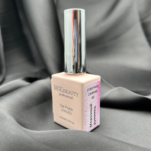 IceBeauty Гель-лак CC-03 "Морозный румянец", 10 мл