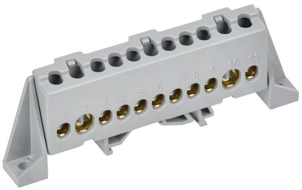 Шина L &quot;фаза&quot; в комб. изол. &quot;Стойка&quot; 8х12-11-Ср TEKFOR IEK TF-NN20-11-DP-K03