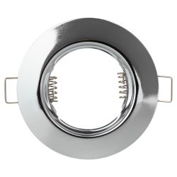 Светильник встраиваемый штампованный ЭРА ST3 CH под лампу MR16 GU5.3 хром