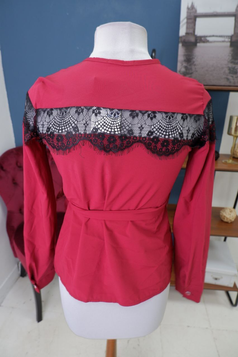 Блузка Denin яркая 42 размер