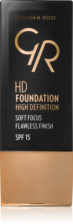 Golden Rose High Definition - Увлажняющий тональный крем SPF 15, 30 ml