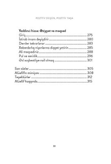 Pozitiv düşün, pozitiv yaşa