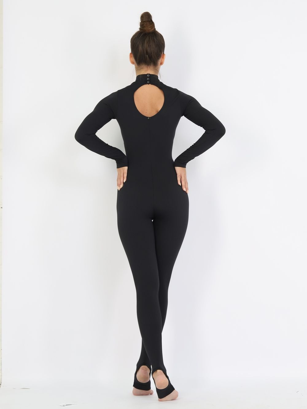 Cat Suit Unitard, Black