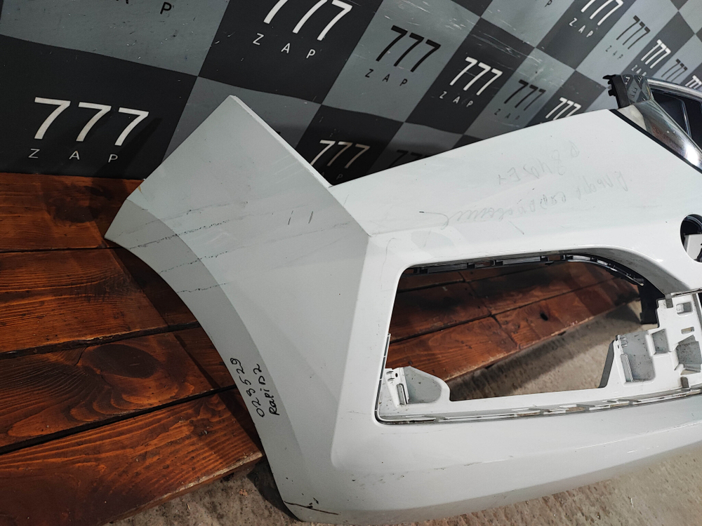 Бампер передний Skoda Rapid 2 20-нв Б/У Оригинал 60U807221M