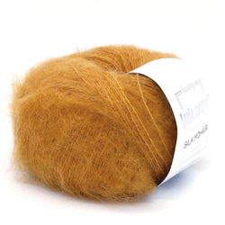 Пряжа Silk Mohair 25г, 212м, 75%кидмохер, 25%шёлк (цена за 1 шт)