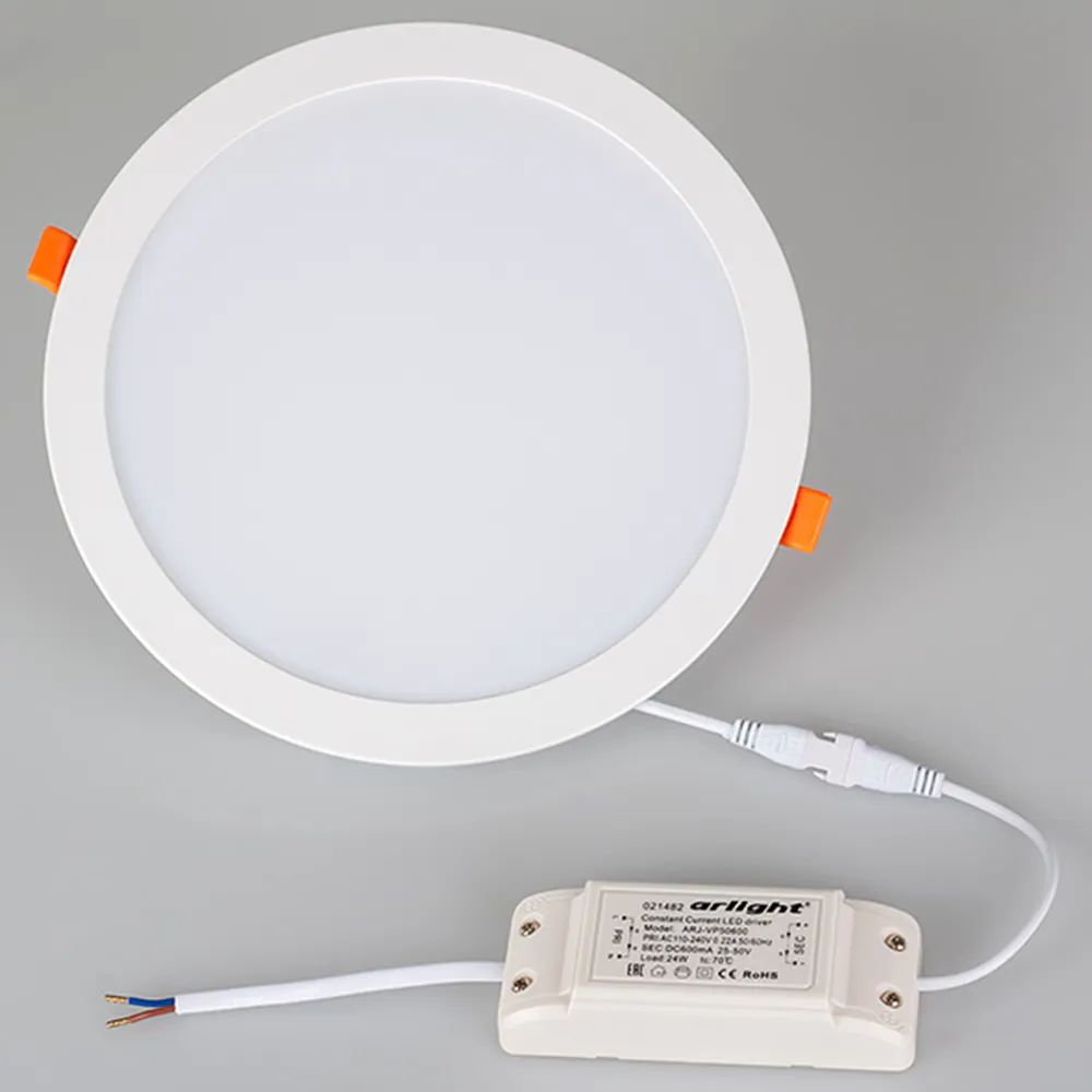 Светильник DL-BL225-24W Day White (Arlight, IP40 Металл, 3 года) 021443