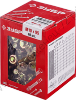 ЗУБР М10 х 95 мм, клиновой анкер, 40 шт (302032-10-095)