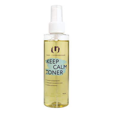 Успокаивающий тонер с экстрактами центеллы и ламинарии ГЕЛЬТЕК Keep Calm Toner