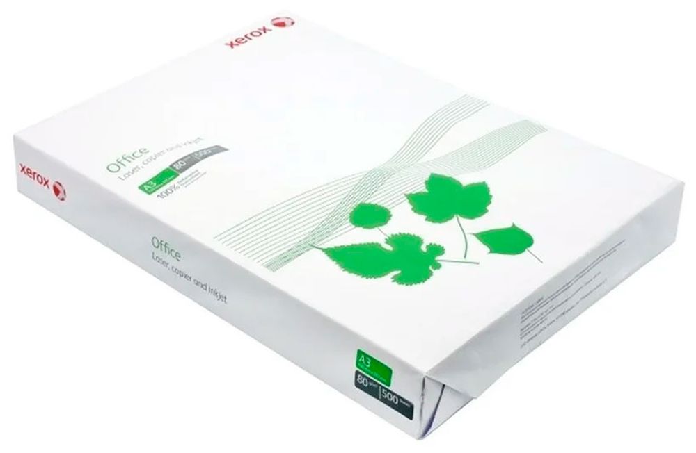Бумага XEROX  Office класс&quot;B&quot;,  А3   80г/м2  500л (кратно 5шт)
