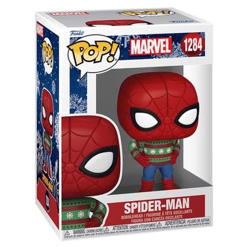 Фигурка Funko POP! Bobble Marvel Holiday Spider-Man in Sweater (1284) 72190