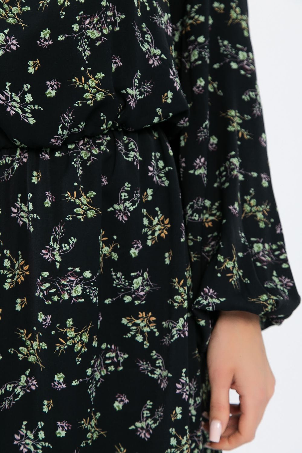 Платье Алания (черное) П12996-10М LT Collection