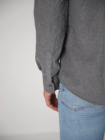 Рубашка Город Горький серая с нашивкой