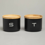 Набор банок для сыпучих 2шт 11*16см, штабелируемые