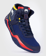 Борцовки Venum Elite Blue/Yellow