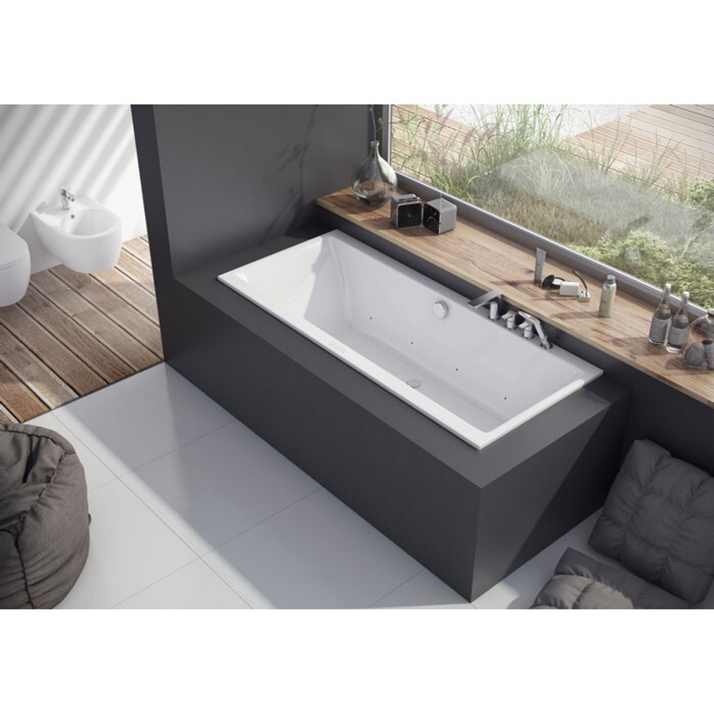 Акриловая ванна Excellent Pryzmat Slim 160x75 WAEX.PRY16WHS