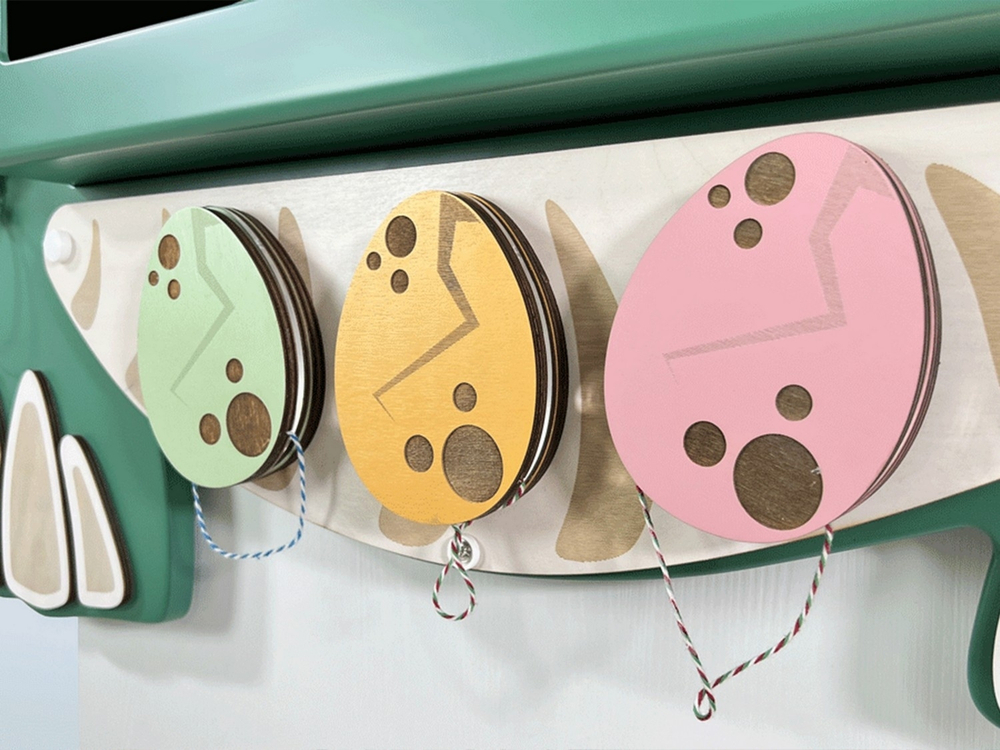 Интерактивный бизиборд Динозавр Визи