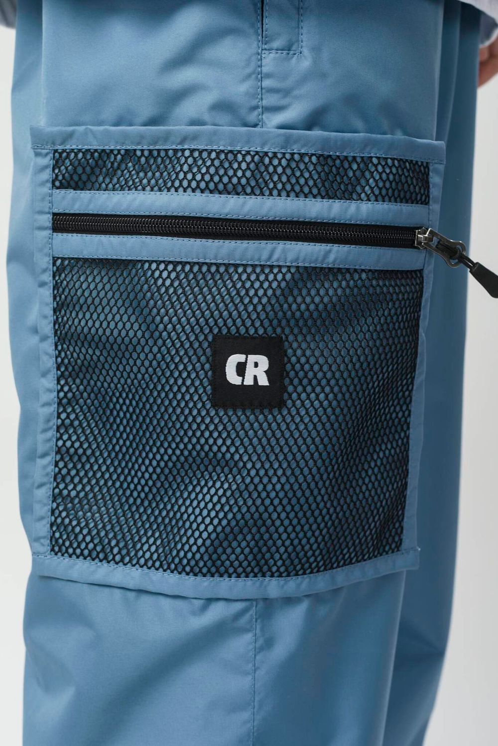 Штаны Codered Square Pants Wide Мужские голубые темные