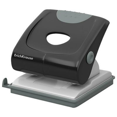 Дырокол 30л с линейкой ERICH KRAUSE "Elegance" метал. EK5402
