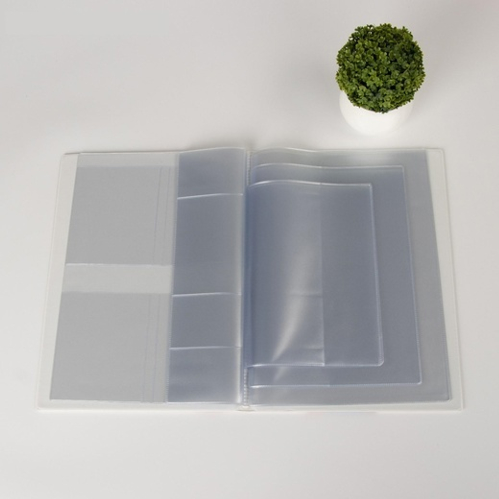 5635017 Папка для семейных документов, 4 комплекта, цвет синий