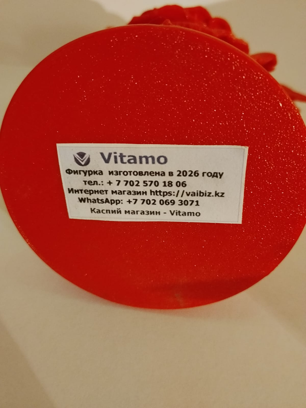 Роза красная в сердце - 3D фигурка подарок для женской половины на все случаи жизни