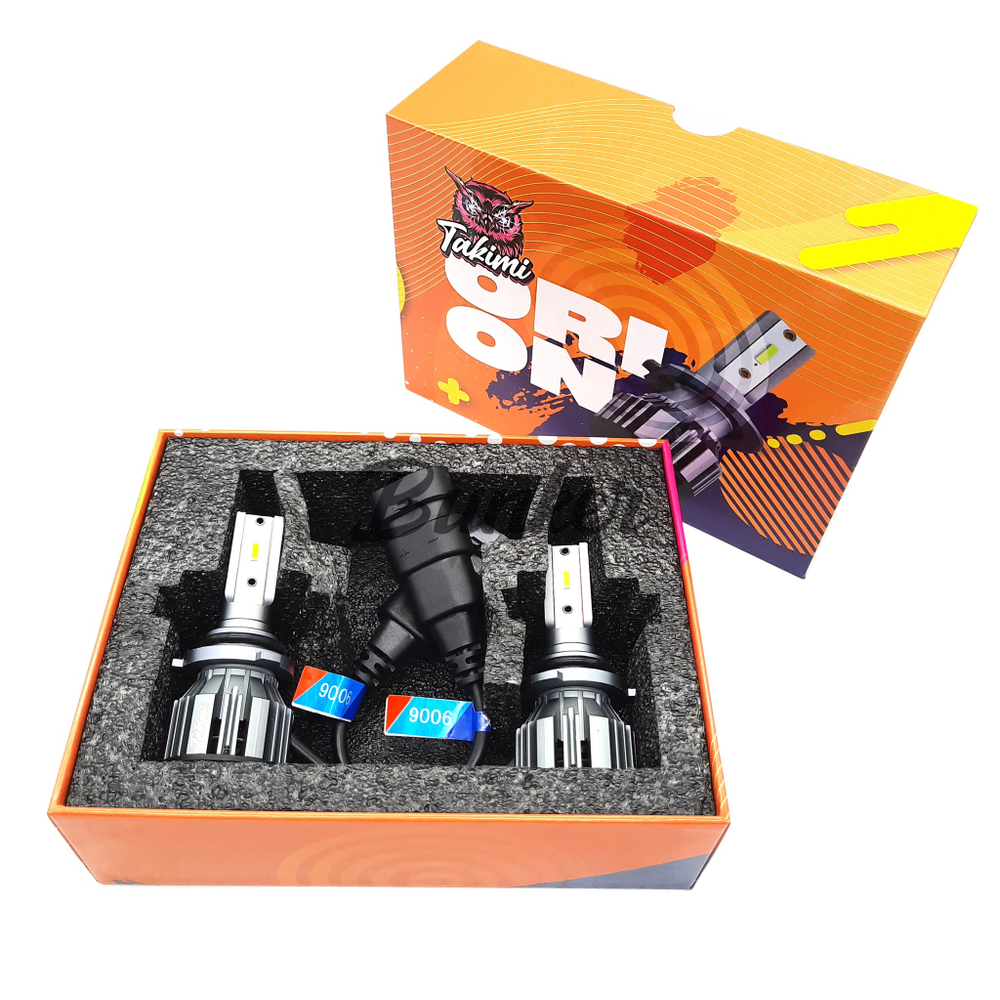 Светодиодные автомобильные LED лампы TaKiMi Orion HB4 (9006) 5500K 12V