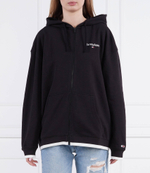 Худи LINEAR 2 ZIP Tommy Jeans - черный(DW0DW14856)