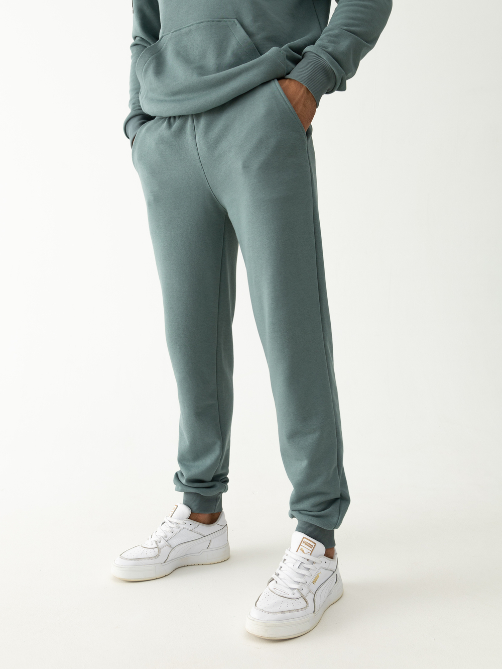 Костюм мужской спортивный (без начеса). Полынь