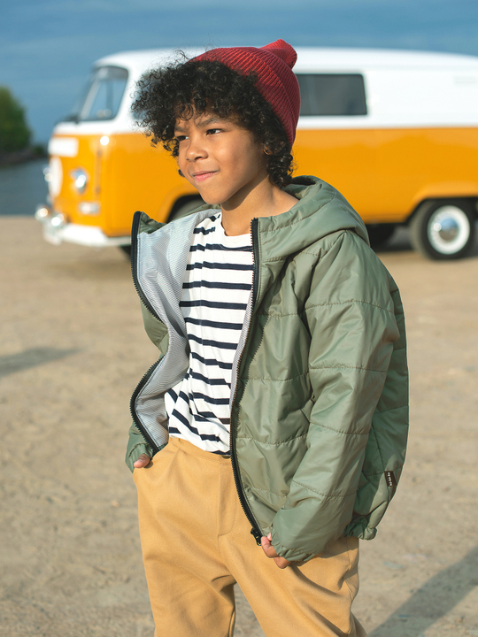 Лёгкая куртка оливковая