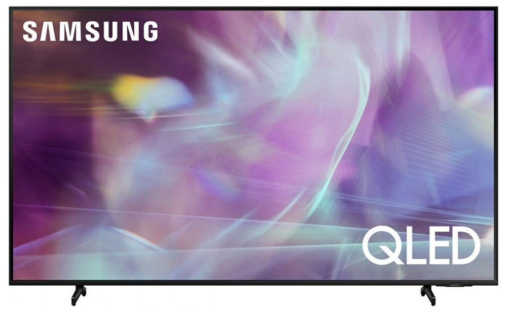 ТВ Samsung 43" QE43Q60AAUXCE QLED, Ultra HD 4K, черный