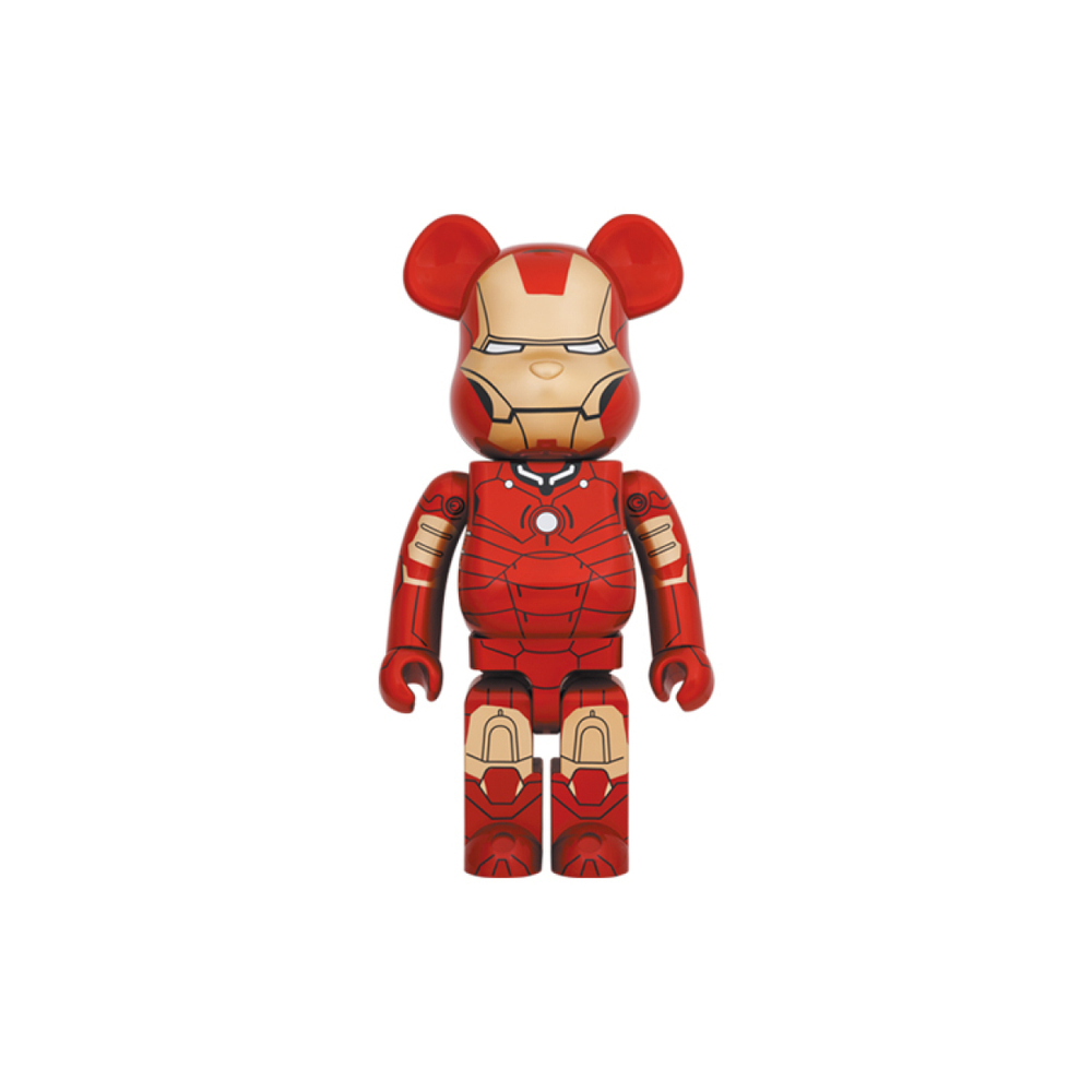 Дизайнерские игрушки BE@RBRICK IRON MAN MARK III MK3 100％+400％/1000%, MK3
