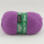 Семеновская Пряжа "Лидия Silver ЧШ" 100% имп. меринос 1613м/100гр